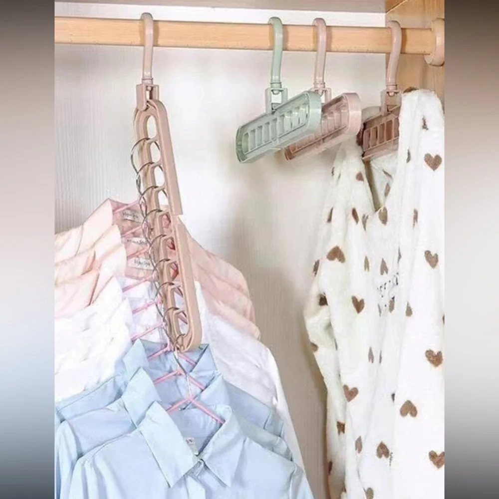 Space Saving Hanger Cascading Hanger 9 Slot